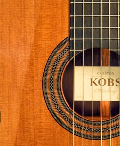 Carsten Kobs guitare classique luthier double-table