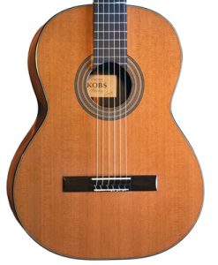 Carsten Kobs guitare classique luthier double-table