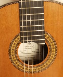 Dieter Hopf grande furioso portentosa guitare classique luthier