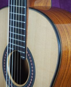 Guitare classique luthier Robin Moyes barrage radial à vendre www.guitare-classique-concert.fr