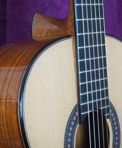 Guitare classique luthier Robin Moyes