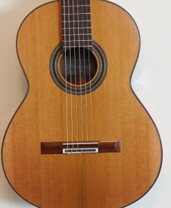 Dieter Muller guitare classique double-table luthier