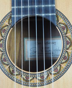 Dan Kellaway guitare classique luthier lattice