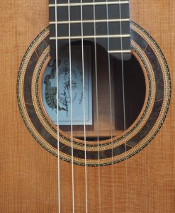 Dake Traghagen guitare classique luthier double-table