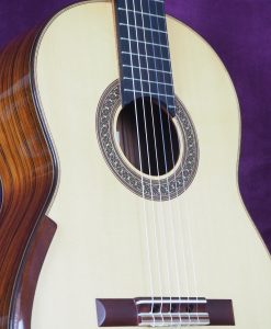 Jim Redgate guitare classique luthier lattice face