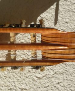 Guitare romantique Panormo louis 1850 tête