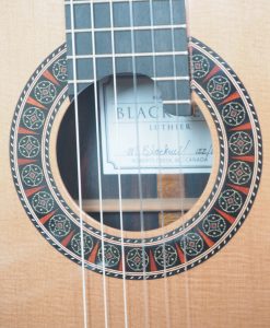 Martin Blackwell guitare classique luthier double-table