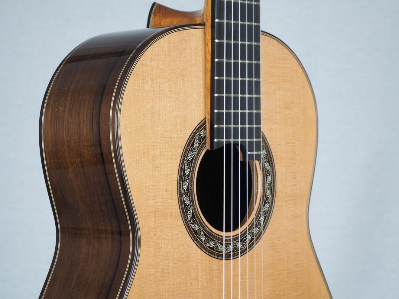 Luthier Charalampos Koumridis lattice n° 165 Guitare classique luthier