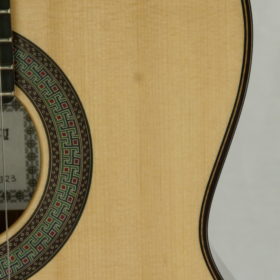 guitare classique du luthier simon Marty détail