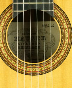 Guitare classique luthier Hermann Hauser rosace