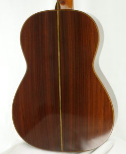 Guitare classique luthier Hermann Hauser dos