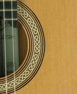 guitare classique luthier O'Leary guitare n°277 détail