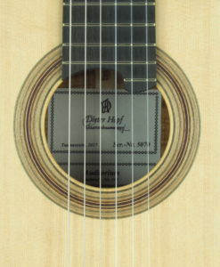 Dieter Hopf Luthier guitare classique Auditorium No 19HP070-07