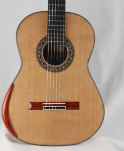 Guitare classique luthier Charalampos Koumridis barrage lattice No 124 19KOU124-11