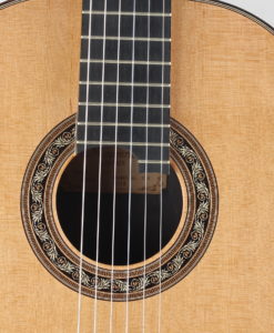 Guitare classique luthier Charalampos Koumridis barrage lattice No 124 19KOU124-10