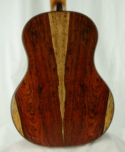 guitare classique luthier Andreas Madimenos dos