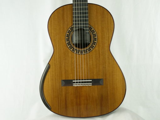 guitare classique luthier Martin Blackwell double-table face