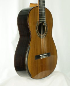 guitare classique luthier Martin Blackwell double-table profile