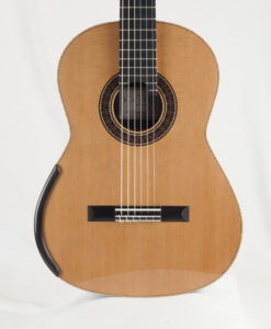 Luthier Martin Blackwell guitare classique double-table 157-01