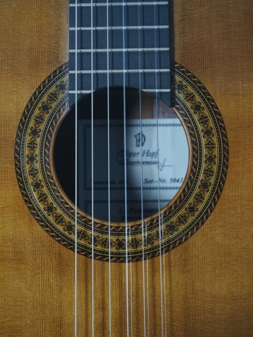 Giutare classique du luthier dieter hopf Portentosa