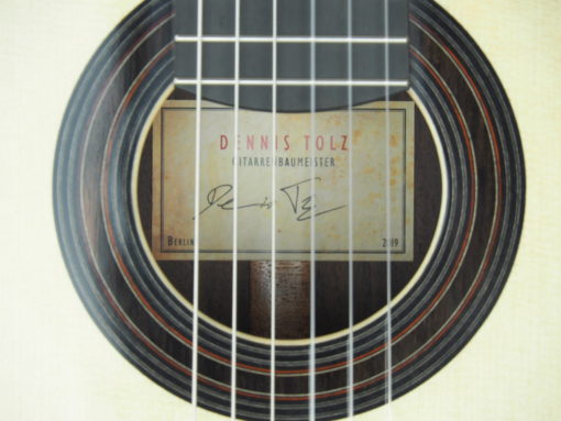 luthier Dennis Tolz double-table Guitare classique www.guitare-classique-concert.fr 19TOL019-10