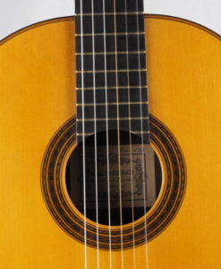 Daniel Friederich luthier guitare classique n° 266 rosace 18FRI266-11