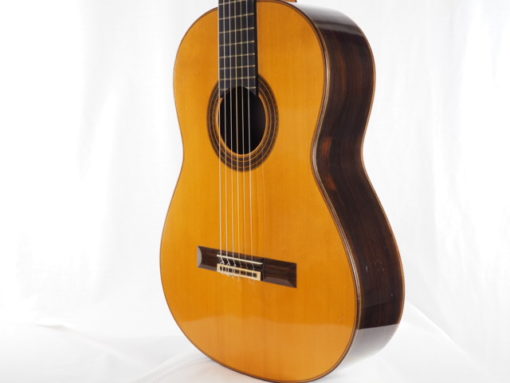 Daniel Friederich luthier guitare classique n° 266 table en épicéa 18FRI266-08