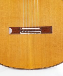 Luthier Dieter Hopf guitare classique Portentosa Evolucion barrage lattice