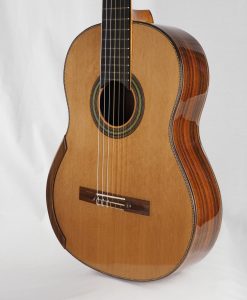 Luthier stanislaw Partyka guitare classique barrage lattice