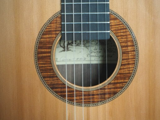guitare classique du luthier Graham Caldersmith n°101 modèle concert