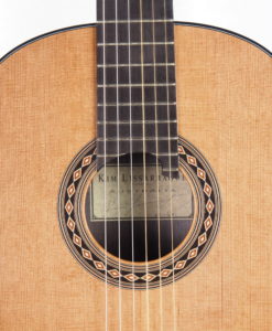 Luthier Kim Lissarrague guitare classique