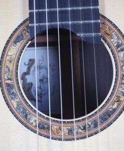 Guitare classique luthier dake Traphagen double-table