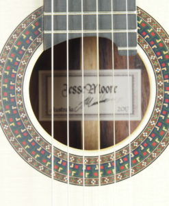 luthier Jesse Moore guitare classique 2017