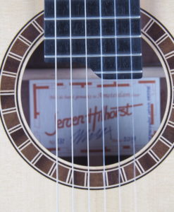 Luthier Jeroen Hilhorst Guitare classique No 131 19HIL131-06