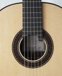 Martin Blackwell luthier guitare classique No 19BLA166-07