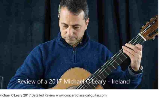 revue-guitare-classique-2017-Michael-oleary luthier à vendre